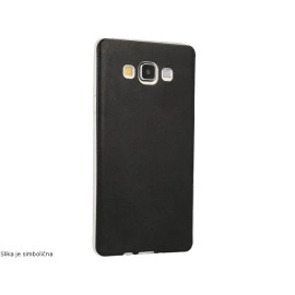 Navlaka TPU Huawei Ascend P8 LITE; Leather; crna
