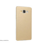 Navlaka TPU Huawei Ascend P8 LITE; Leather; zlatna
