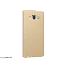 Navlaka TPU Samsung Galaxy A3 2016; Leather; zlat.