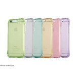 Navlaka TPU iPhone 6; Led Flash; roza