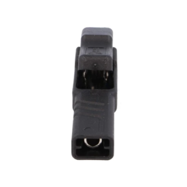 Krokodilka izolirana crna 4mm 25A 60VDC; Hirschman