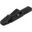 Krokodilka izolirana crna 4mm 25A 60VDC; Hirschman