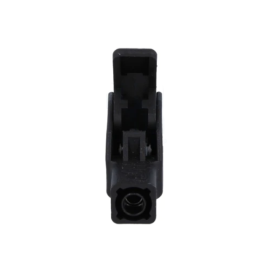 Krokodilka izolirana crna 34A 300V 4mm Hirschmann