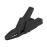 Krokodilka izolirana crna 34A 300V 4mm Hirschmann