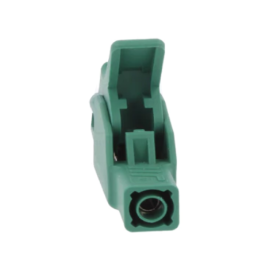 Krokodilka izolirana zelena 34A 300V 4mm Hirschman