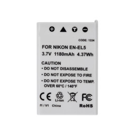 Baterija Nikon EN-EL5 3,7V 1180mAh 4,3Wh zamjenska