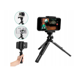 Stativ TRIPOD za smartphone 150mm 360° crni