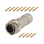 Konektor RT360 12p 300V 13A IP67 ženski; Amphenol