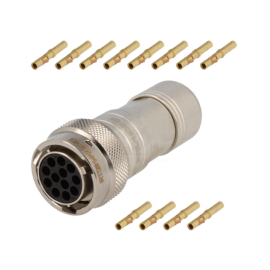 Konektor RT360 12p 300V 13A IP67 ženski; Amphenol