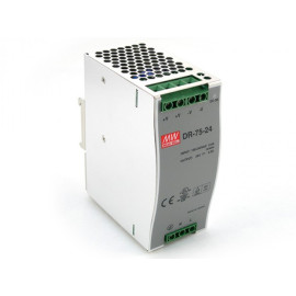 Napajanje 230VAC/24VDC 76,8W 3,2A DR-75-24 za šinu