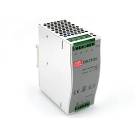 Napajanje 230VAC/24VDC 76,8W 3,2A DR-75-24 za šinu