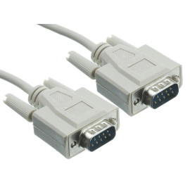 Kabel serijski DB9 muški / DB9 muški; 1,8m