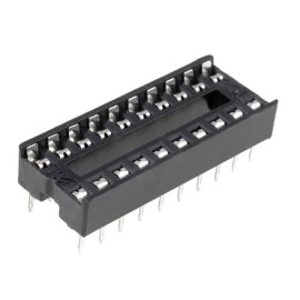 Podnožje DIL 20 RM 7,62mm; Assmann - - - - -