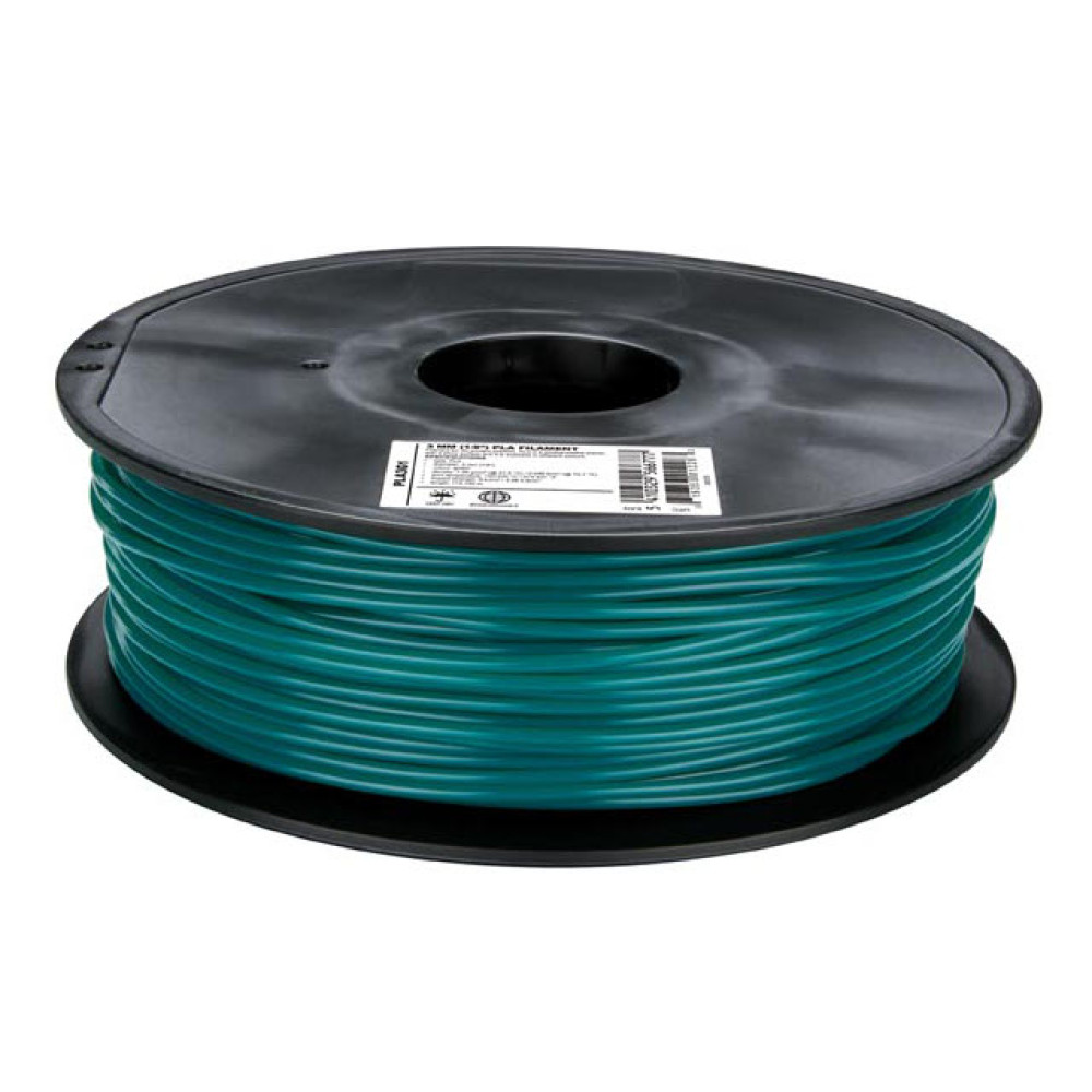 Nit za 3D printer 3mm 1kg PLA zelena
