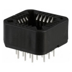 Podnožje PLCC 20pin, THT