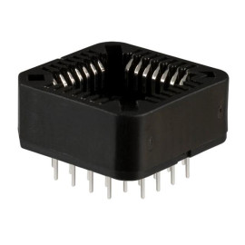 Podnožje PLCC 28pin, THT