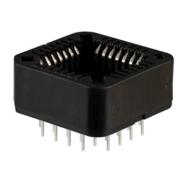 Podnožje PLCC 28pin, THT