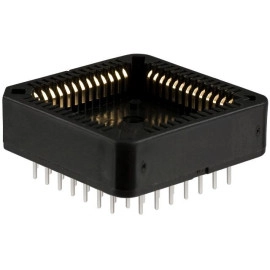 Podnožje PLCC 52pin, THT