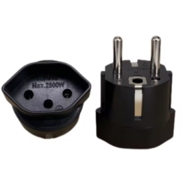 Putni adapter za Švicarske uređaje (J) na EU (F) 