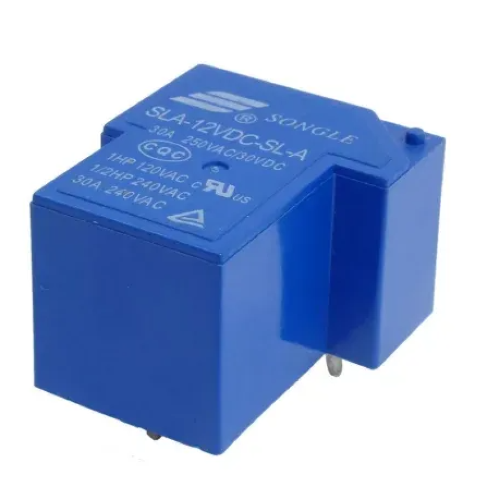 Relej 12VDC / 30A - 250VAC / 30VDC; print 6 pin