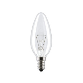 Žarulja E14 230V 25W bistra svijeća
