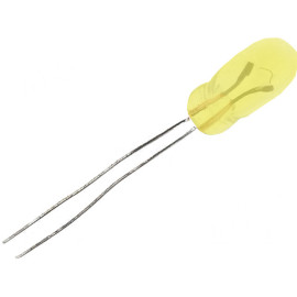 Žarulja u boji 12V 65mA 3mm žuta