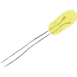 Žarulja u boji 12V 65mA 3mm žuta